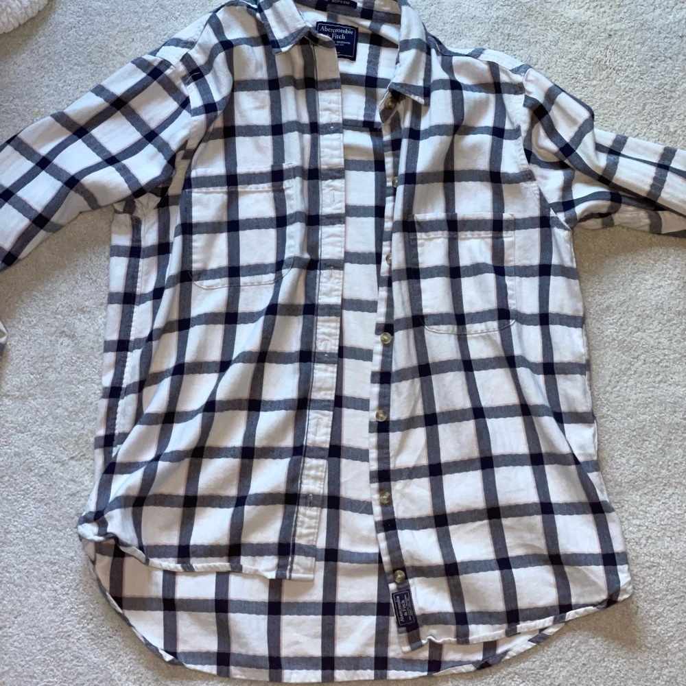 Abercrombie and fitch boyfriend flannel